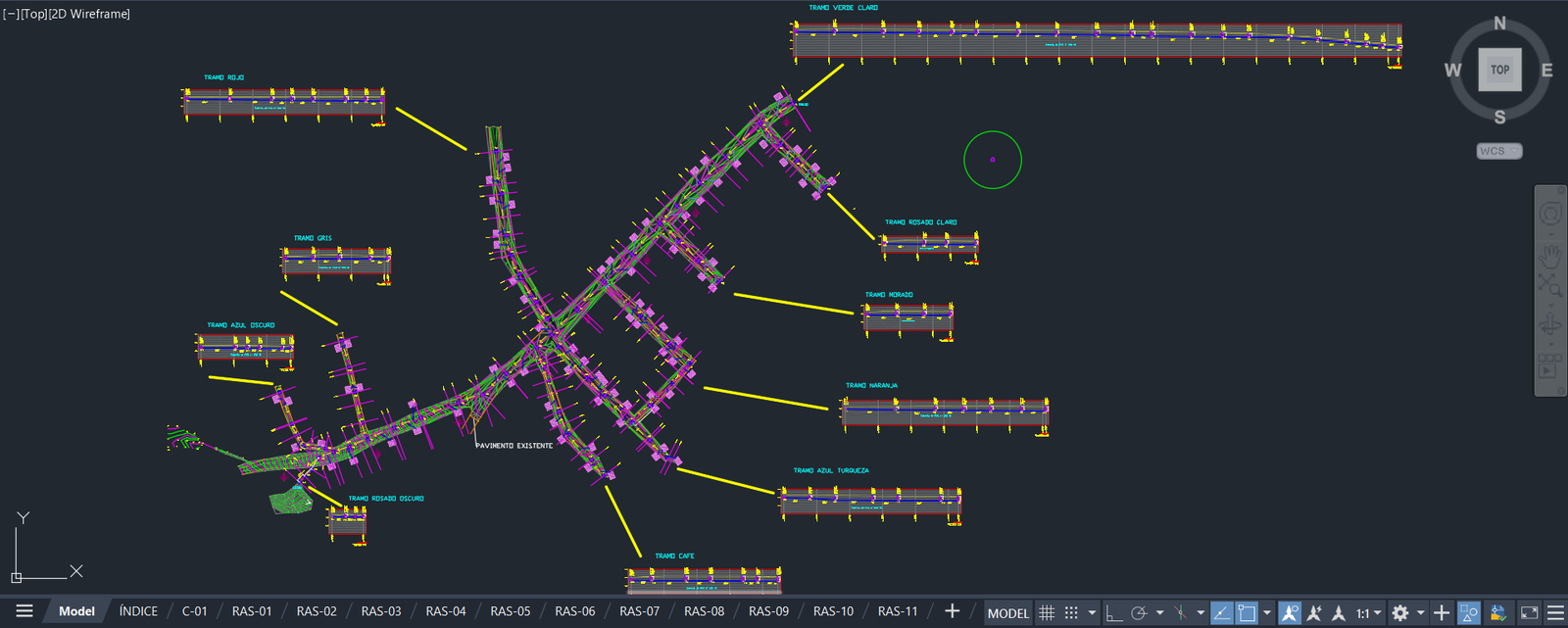 Sewer Line Llano La Virgen